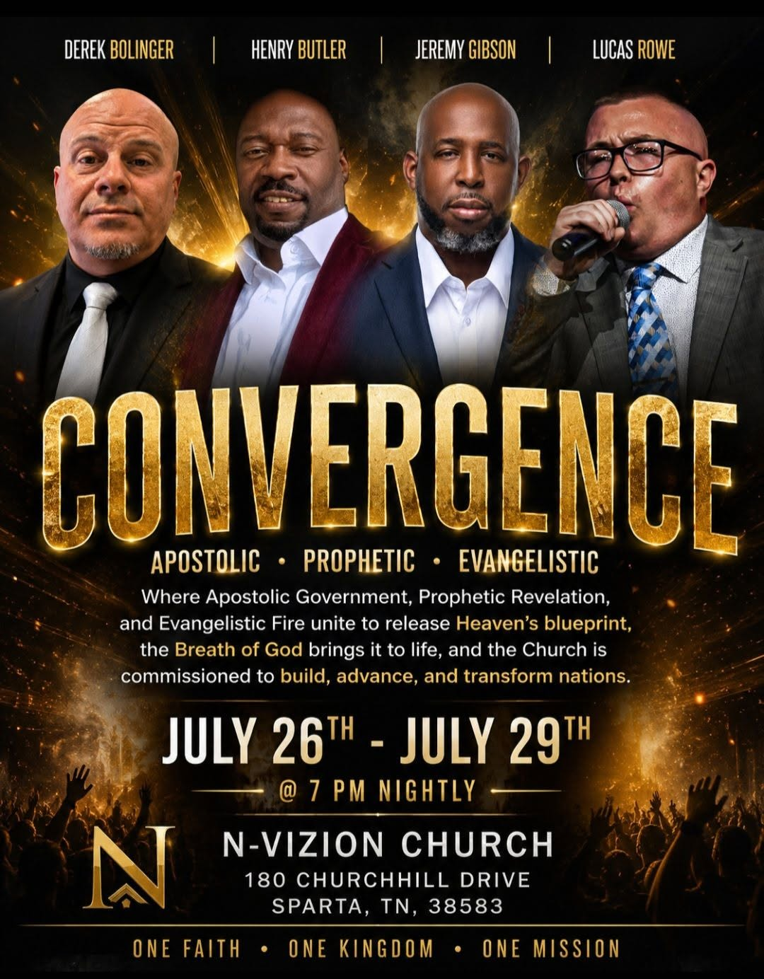 Convergence — Apostolic, Prophetic, Evangelistic