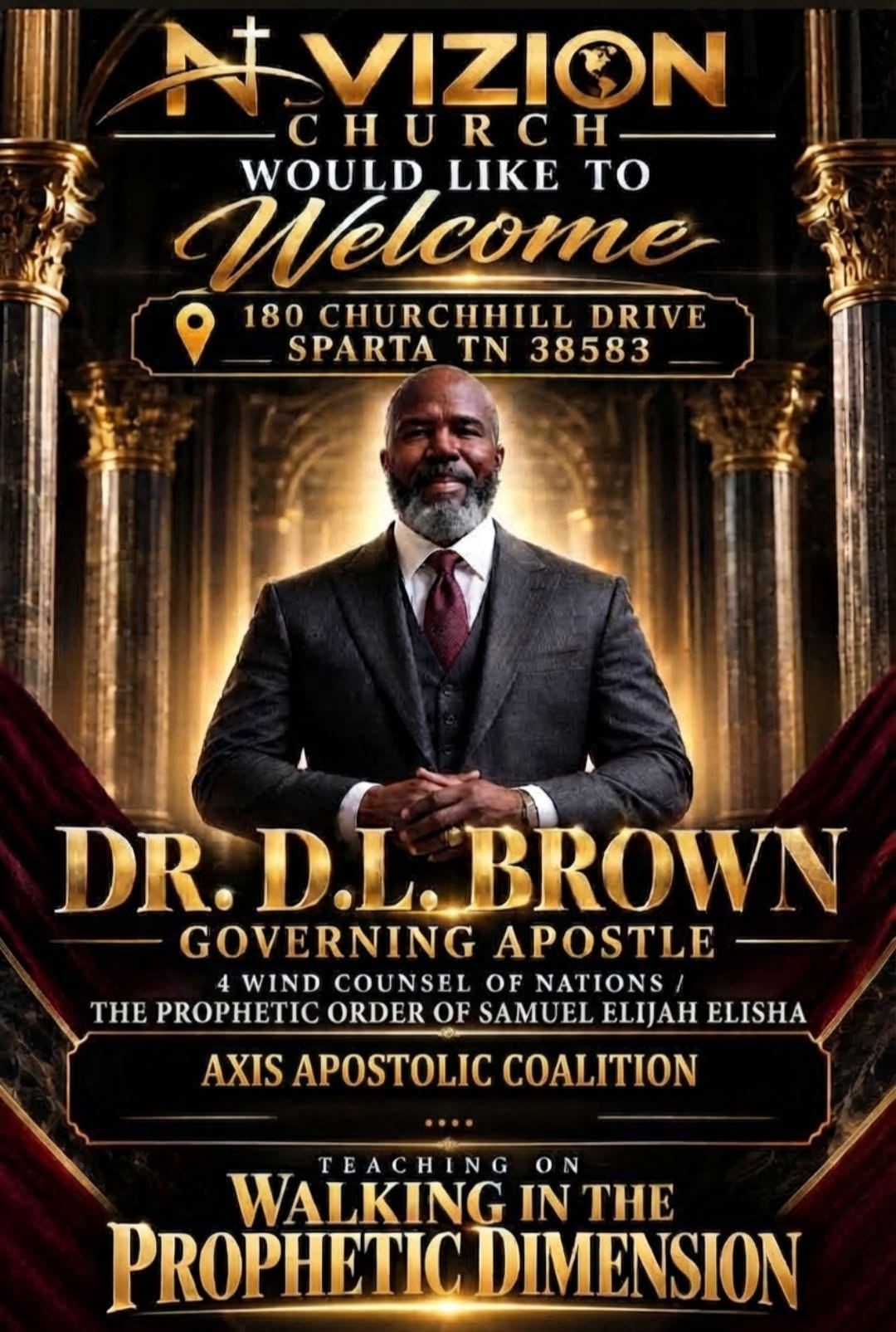 Dr. D.L. Brown — Walking in the Prophetic Dimension